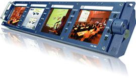 Datavideo TLM-404 4 x 4” TFT LCD Monitor Bank